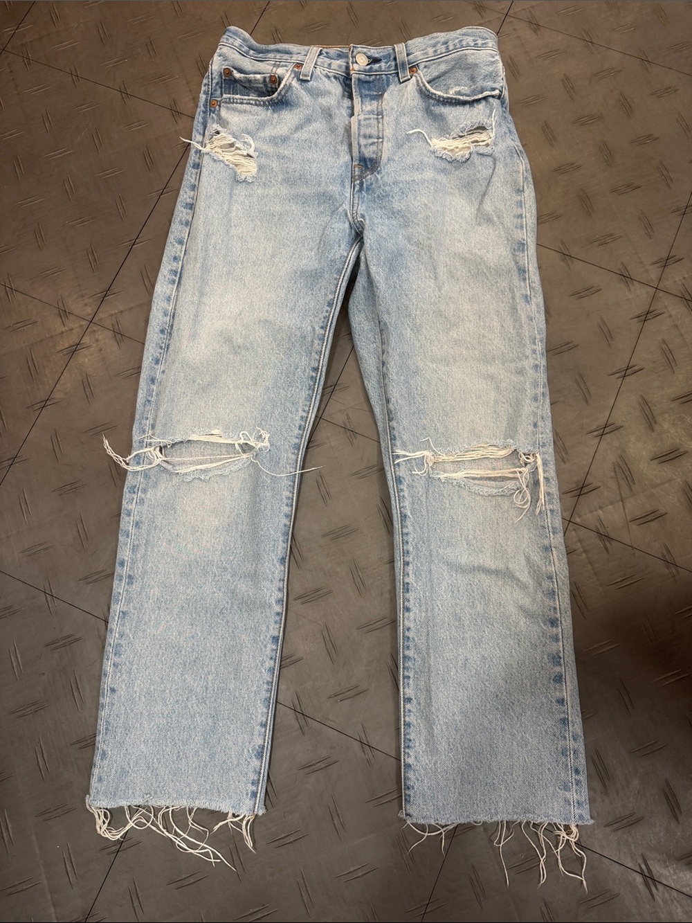 🩵Levi’s 501 crop straight jean
